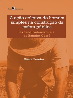 cover image of A ação coletiva do homem simples na construção da esfera pública